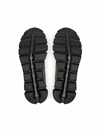 ON | Sneaker Cloud 5 Waterproof ALL BLACK pour femmes | olive